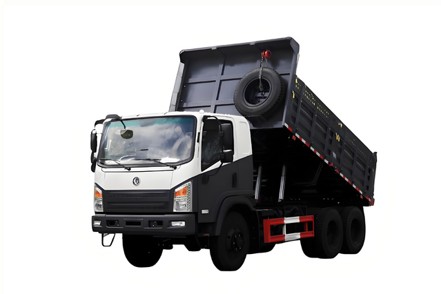 EQ2082 improved twin-tire dump_6*6DF 2.5-ton flat-head off-road dumper_'Bobcat' series six-wheel drive off-road special vehicle