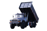 190 ແຮງມ້າ EQ2100E6D ໃຫມ່ off-road ອຸທິດຕົນ dump_six-wheel drive 245 ຊີ້ 140 ຍານພາຫະນະຂົນສົ່ງ_6×6 ລົດທະຫານຫົວຍາວຄລາສສິກ dump