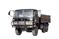 190 horsepower EQ2102G off-road special truck_six-wheel drive 245 flat head 153 transport vehicle_6×6DFລົດບັນທຸກທະຫານຄລາສສິກ 210 horsepower