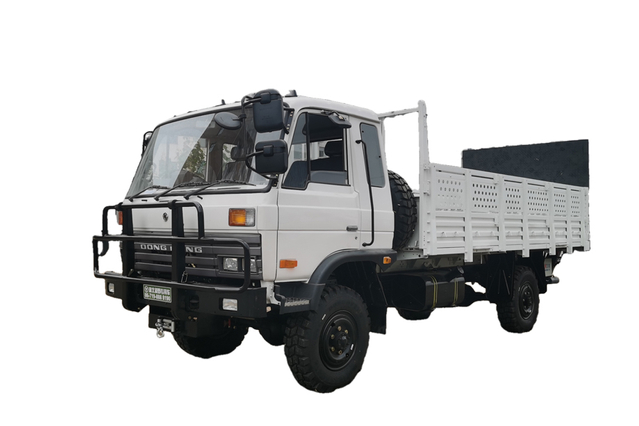 DFຫົວຮາບພຽງສີ່ລໍ້ EQ2070 off-road electro-hydraulic lift tailgate_153 chassis truck modified 1.5 ton loading platform lifting platform truck