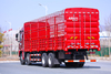 500 horsepower 8×4 warehouse gate transport truck manufacturers_9.6m flower fence four bridge warehouse fence high rail truck customization_four front and eight rear DF grille trucks 20/25/30/35/40 ໂຕນ quotation