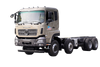 Weichai 375/Yuchai 420/Cummins 500 HP 8×4 flatbed transport chassis producer_15/20/25/30/35/40/50/60 ໂຕນ ຜັກສີ່ເພົາ, ໝາກໄມ້, ງົວ, ແກະ ແລະ ໝູ ປັບແຕ່ງລົດບັນທຸກສີ່ຫຼ່ຽມດ້ານໜ້າ ແລະ ຫລັງ DF excavator platform