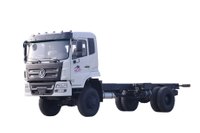 DF 4×4 Weichai 210 HP off-road ຍານພາຫະນະພິເສດ 6.3 ໂຕນລົດບັນທຸກ-mounted crane chassis manufacturers_ສາມາດດັດແປງ 4×2 cargo / dumping / oil and water truck export quotation_Customized excavator plate/flat plate/van/barrel/sanitation/engineering vehicle