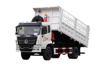 Warehouse dump truck DF ຜູ້ຜະລິດ 4×2 210 horsepower_Customized 4×4 off-road special warehouse dump truck export quotation_170 190/260 horsepower ຢາງຄູ່ແຝດສອງເພົາດຶງງົວ, ແກະ, ຜັກ ແລະເມັດພືດ