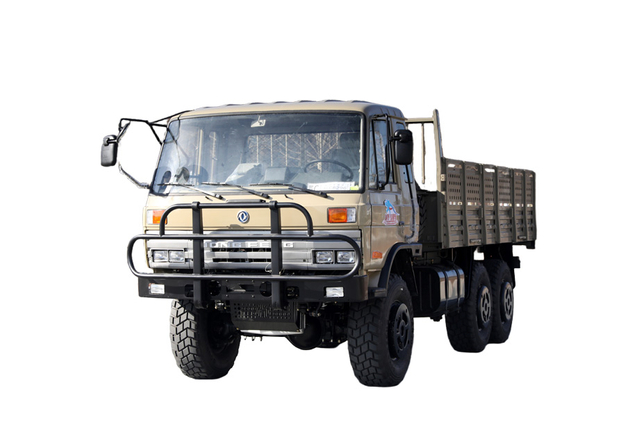 Cummins 190/Weichai 210 horsepower EQ2102G off-road special truck manufacturers_Six-wheel drive 245 flat head 153 transport configuration_6×6DF ລາຄາລົດບັນທຸກລົດທະຫານຄລາສສິກ