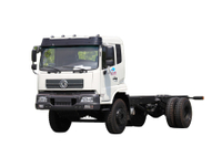 DF 4×2 Weichai 210 HP Extension wheelbase chassis modification producer_customizable 4×4 off-road special vehicle 20 tons export quotation_excavator board/flat/van/barrel/sanitation/engineering vehicle